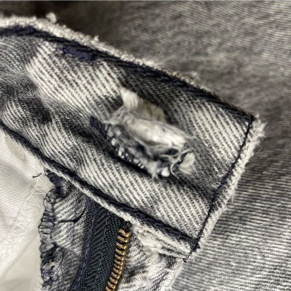 Vintage Levi’s 900 Series Gray Acid Wash Jeans | High Waist Tapered | Rare Sz 5 - Picture 9 of 15
